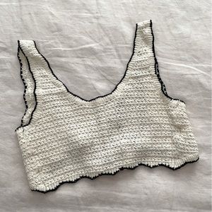 Crochet Tie-Back Top